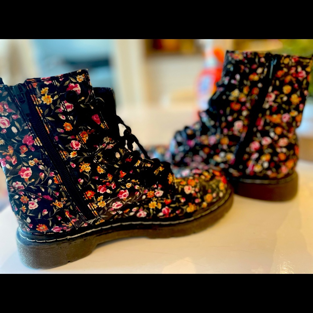 Floral Boots